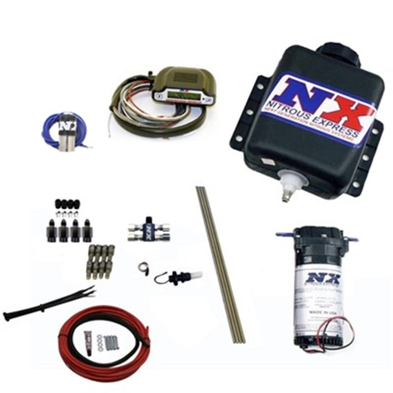 Nitrous Express Direct Port Water Injection 4 Cyl Stage 2 w/Hardlines-thumbmail-2