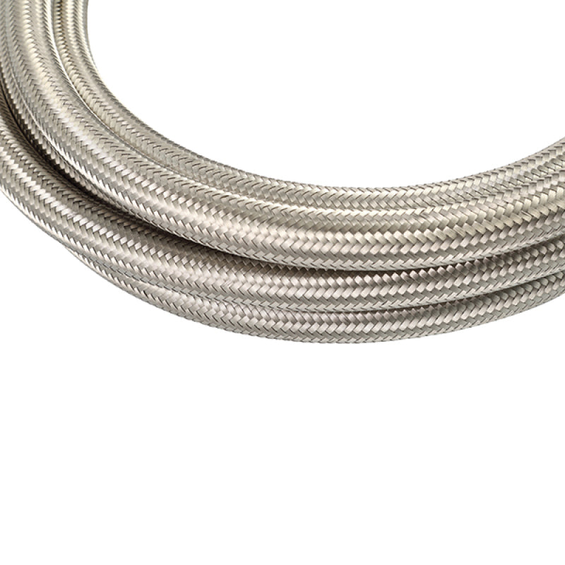 Mishimoto 10Ft Stainless Steel Braided Hose w/ -6AN Fittings - Stainless-thumbmail-2