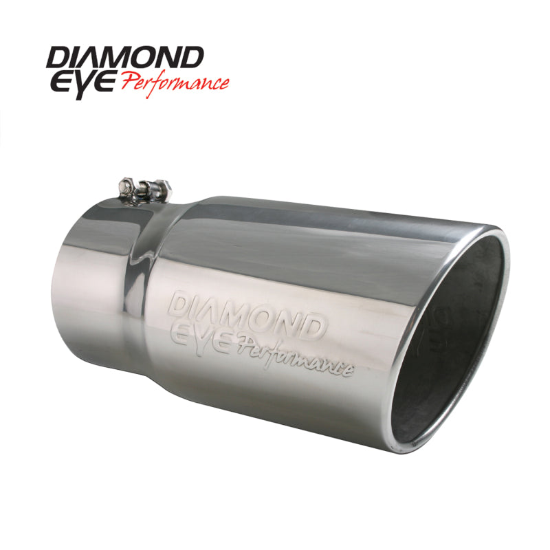 Diamond Eye TIP 5inX6inX12in BOLT-ON ROLLED-ANGLE 15-DEGREE ANGLE CUT: EMBOSSED DIAMOND EYE-thumbmail-2
