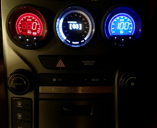 Remnant Performance Turbo Gauge Kit for 10-16 Hyundai Genesis Coupe 3.8