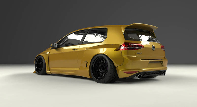 GReddy 2015+ Volkswagen Golf GTI MK7 3-DR Pandem Rear Fenders-thumbmail-2