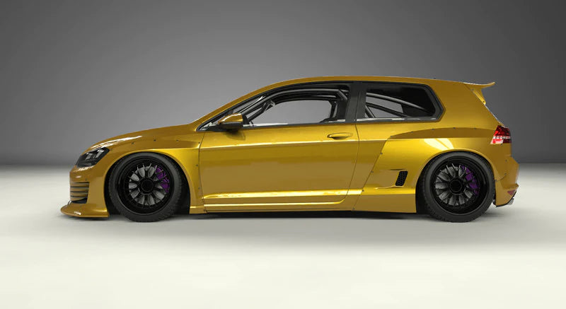 GReddy Pandem Volkswagen Golf MK7 Complete Wide Body Aero Kit (**Special Order**)-thumbmail-5
