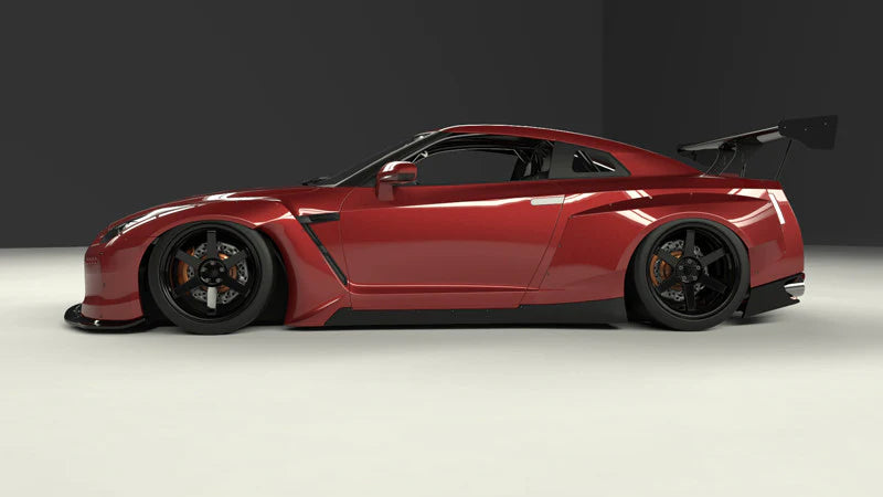 GReddy 09+ Nissan GT-R R35 Full Pandem Wide-Body Aero Kit w/o Wing-thumbmail-5