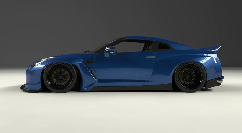 GReddy Nissan R35 Pandem Wide Body V2 Rear Fenders