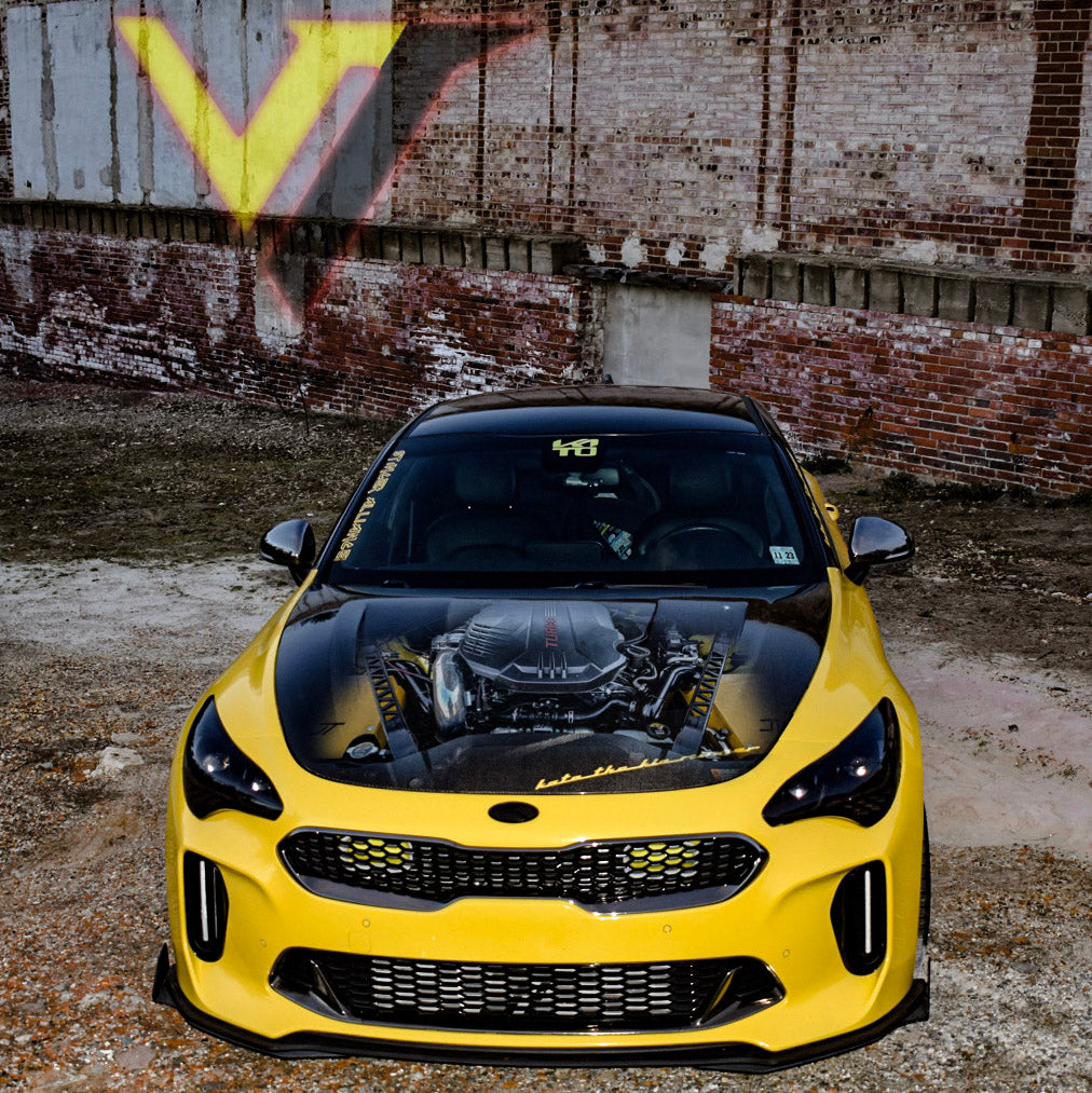 2017-2023 Kia Stinger 3.3T/2.0T/2.5T Dual BIG MOUTH Ram Air Intake Snorkels-thumbmail-7