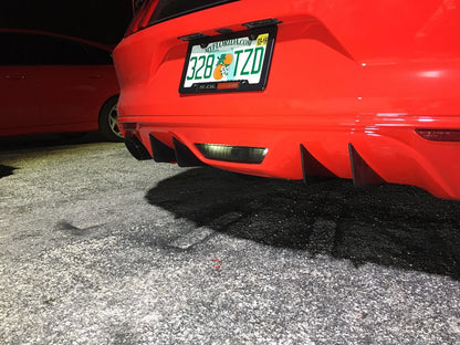2015-2017 Ford Mustang S550 "Tornado" Diffuser Fins | Velossa Tech Design