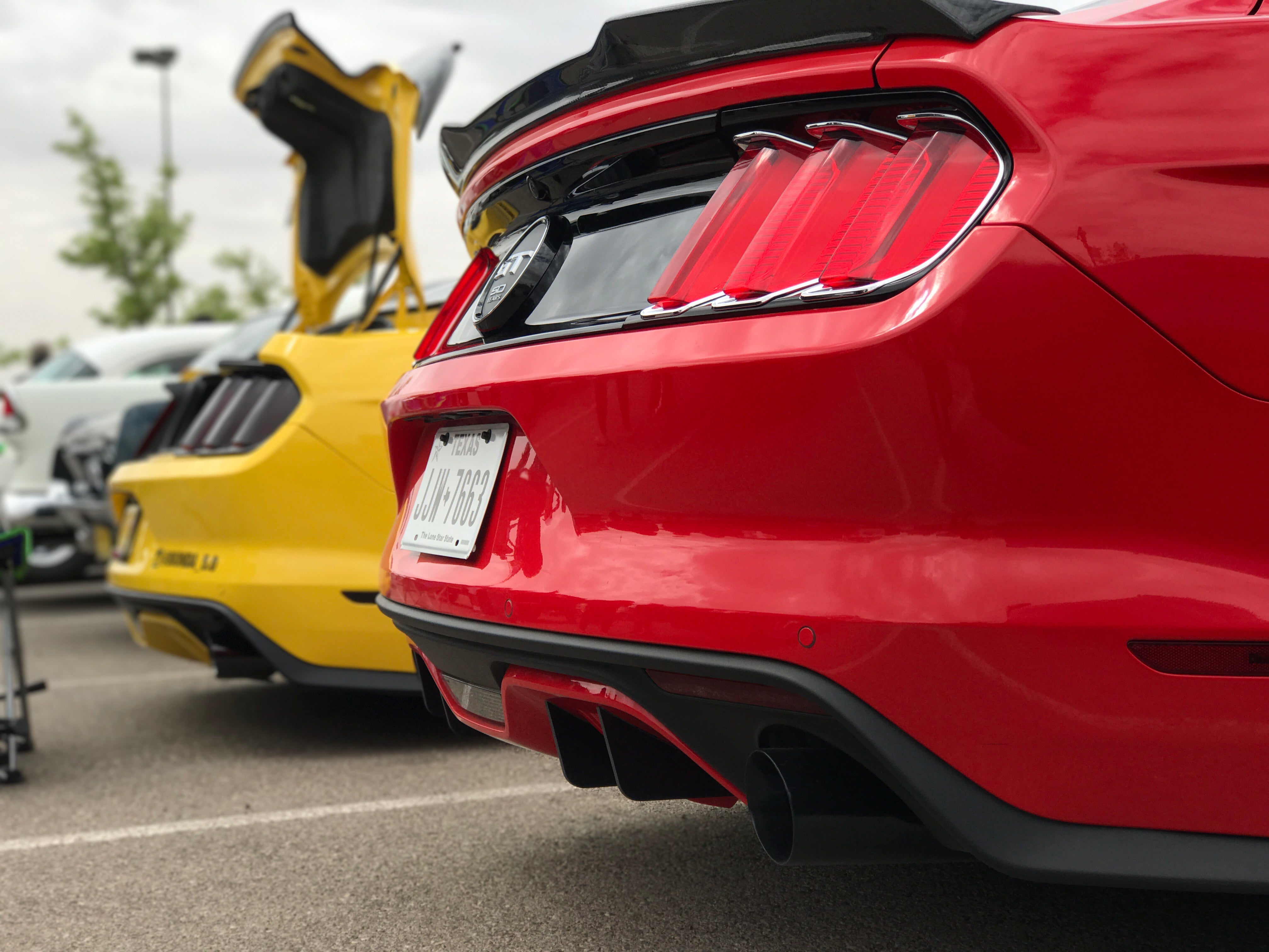 2015-2017 Ford Mustang S550 "Tornado" Diffuser Fins | Velossa Tech Design
