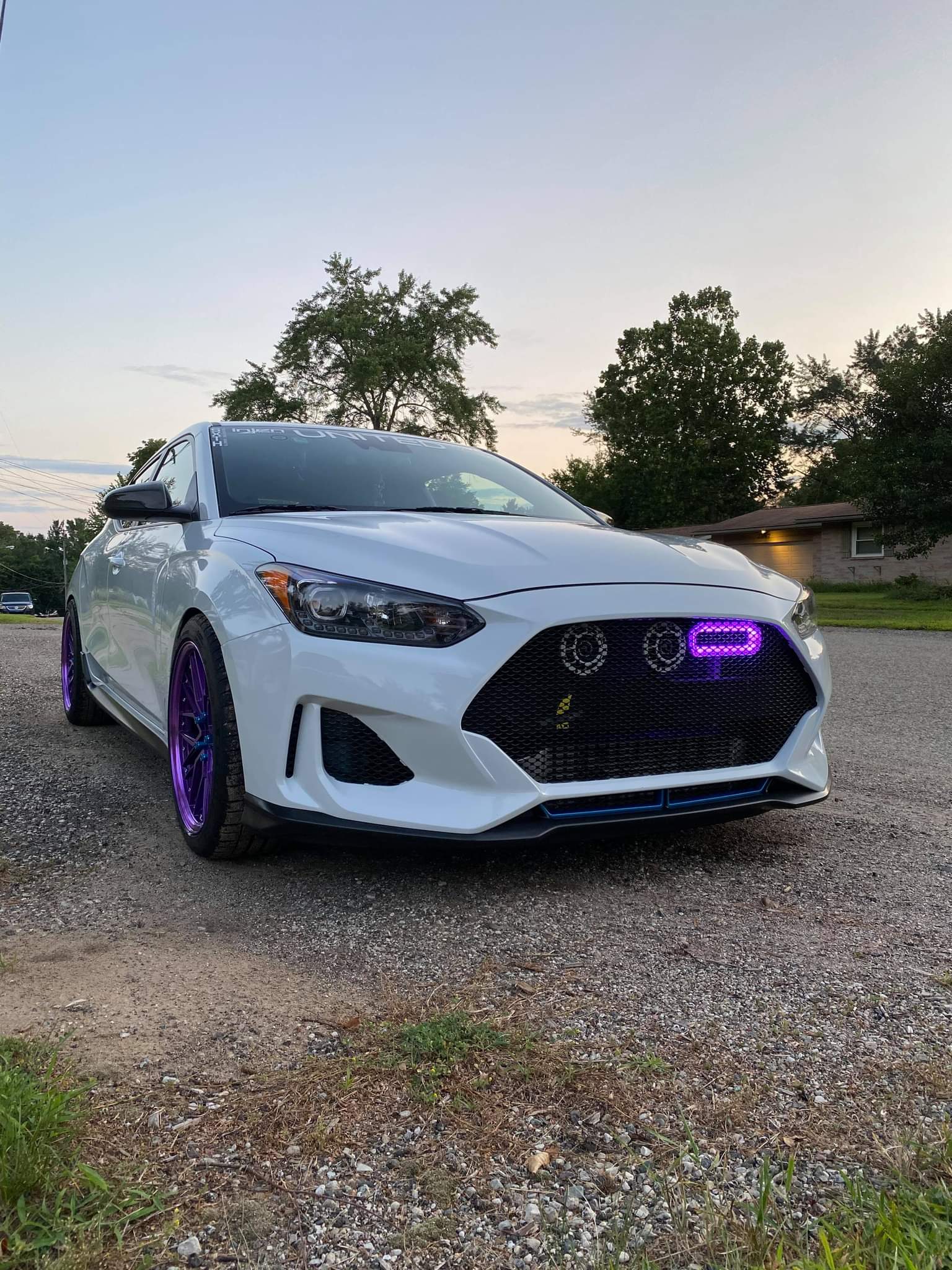 2019+ Hyundai Veloster Turbo/R-spec/Non-Turbo BIG MOUTH "LIT KIT" Ram Air Intake Snorkel | Velossa Tech Design