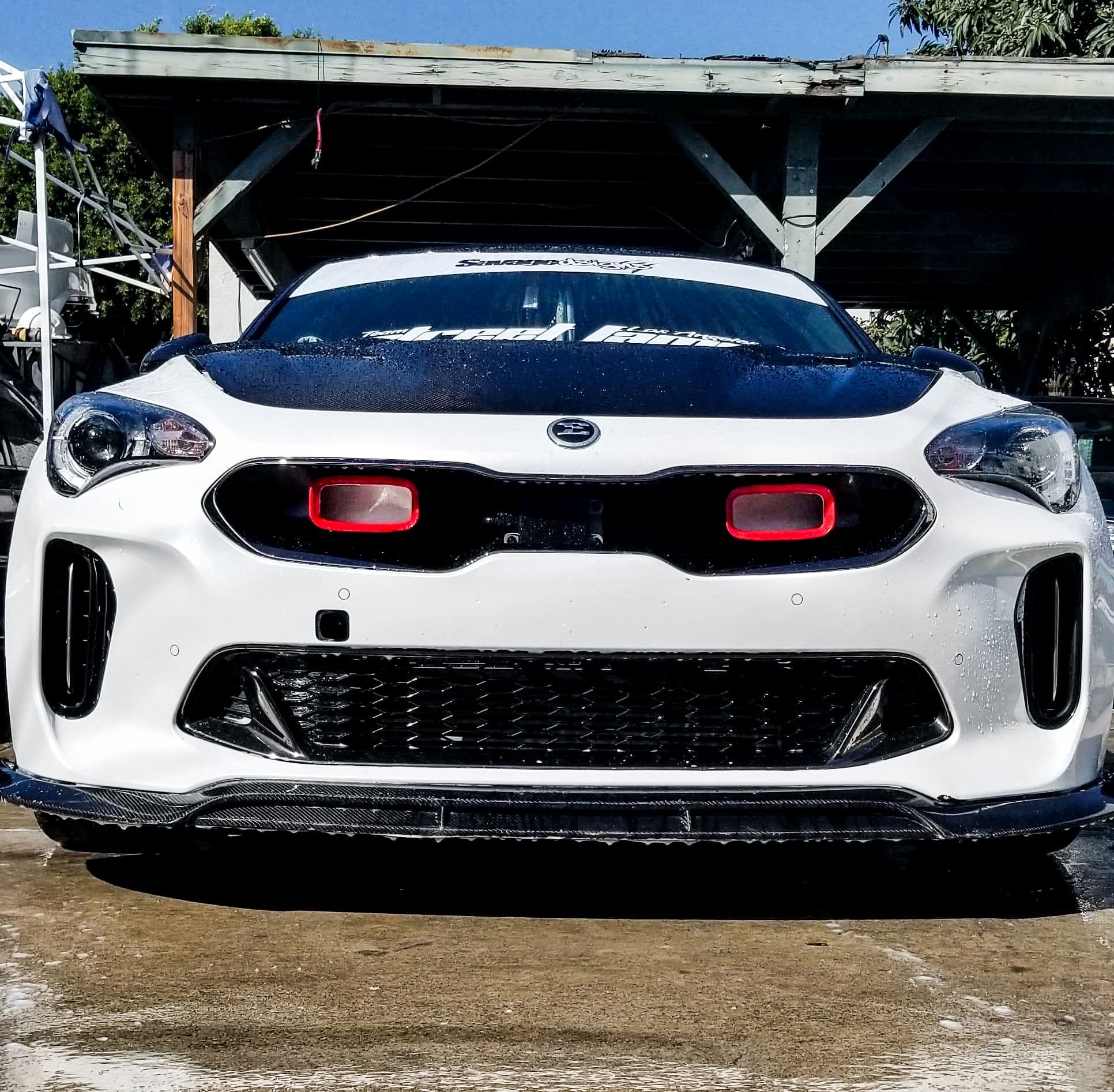 2017-2023 Kia Stinger 3.3T/2.0T/2.5T Dual BIG MOUTH Ram Air Intake Snorkels-thumbmail-22