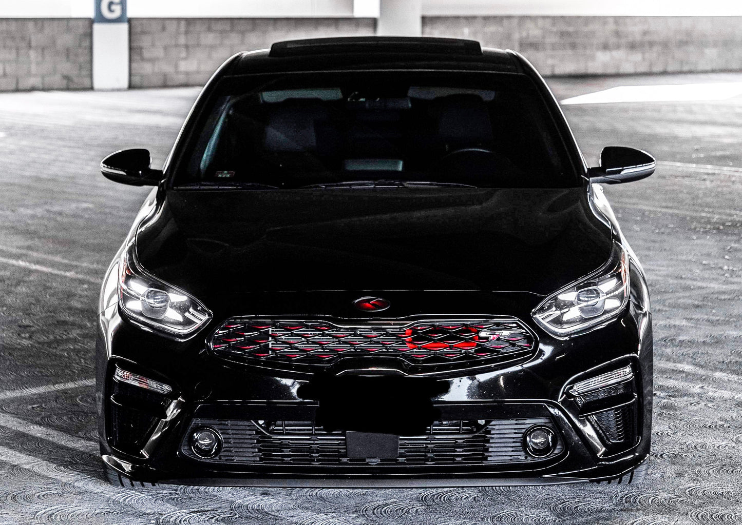 2020+ Kia Forte GT/EX/LXS BIG MOUTH Ram Air Intake Snorkel | Velossa Tech Design