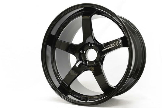 Advan GT PV 19x8.5 +47 Offset 5x120 Racing Gloss Black Wheel