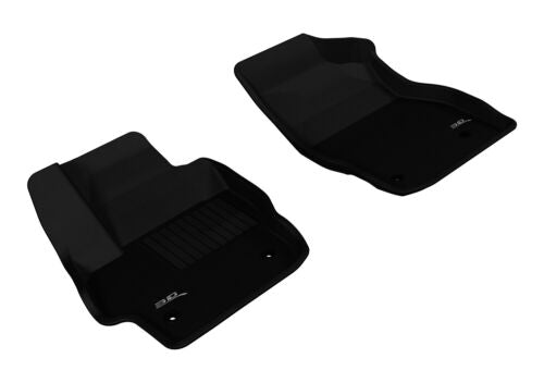 3D MAXpider 2010-2013 Mazda Mazda3 Kagu 1st & 2nd Row Floormats - Black
