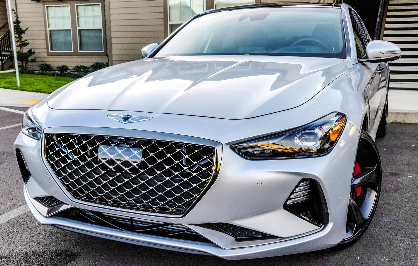 2017-2021 Genesis G70 3.3T Dual BIG MOUTH Ram Air Intake Snorkels