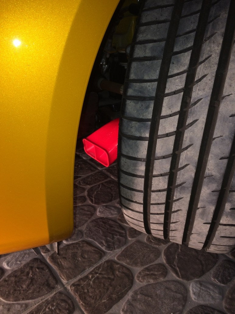 2013-2016 Ford Focus ST Stage 1 - Brake Cooling Kit | Velossa Tech Design