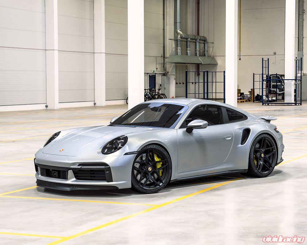 VR Forged D04 Wheel Package Porsche 991 GT3/GT3RS 20x9 & 20x12 Centerlock Matte Black